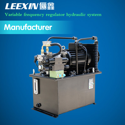 Variable frequency regulator hydraulic system